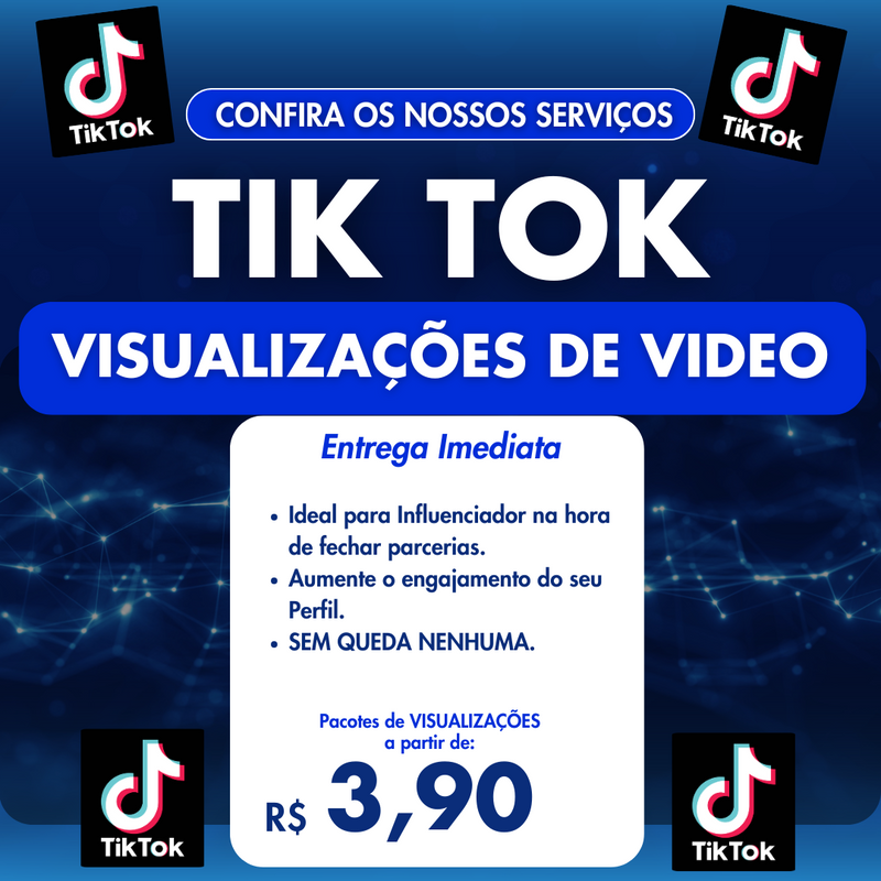 Comprar Visualizações para TikTok